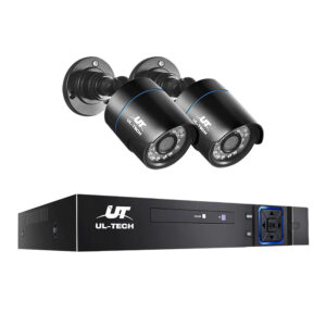 4CH 1080P HD CCTV Security Camera System IR Night Vision Motion Detection