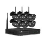 Wireless CCTV Security System 3MP HD 8CH NVR Outdoor WIFI Cameras IP Kit
