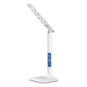 EL808 Dimmable Touch Control Multifunction LED Desk Lamp 4W with Digital Clock